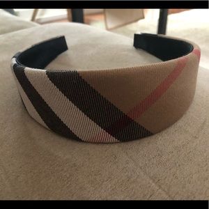 Authentic Burberry Headband! Like new